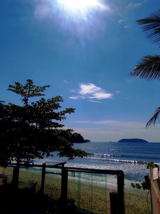 Pe Na Areia Sape Hotel Ubatuba Kültér fotó